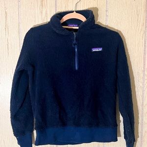 Navy blue Patagonia Fleece S
